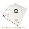 DY-tech 2nd HDD SSD Hard Drive Caddy Frame Tray for iMac Mac DVR-TS08 DVR-TS09 DVD view 2