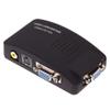 AV RCA Composite S-Video Input to VGA Output Monitor Converter Switch Adapter CCTV Home Audio & Video Cables L3EF view 1