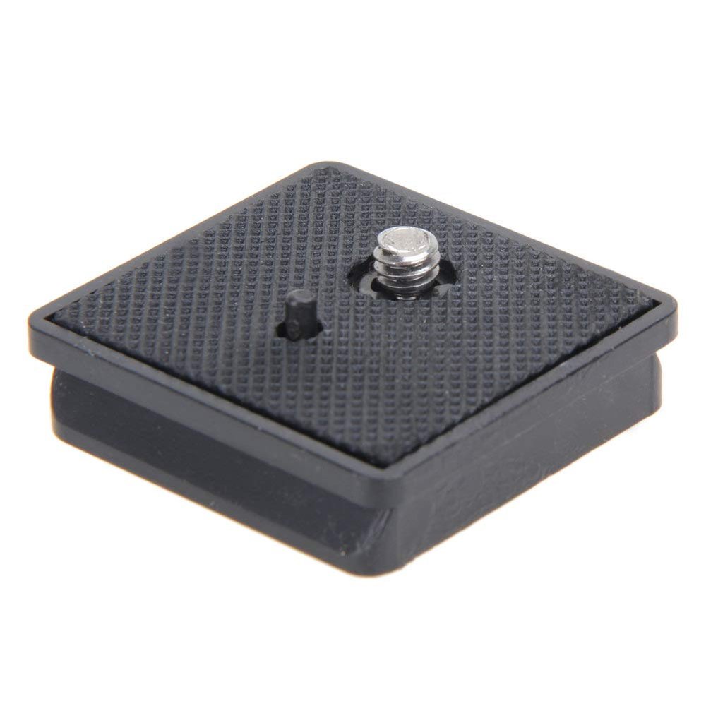 Black QR Plate ABS Quick Release Plate QR Plate Tripod Monopods Replacement Compatible for Weifeng Tripod 330A