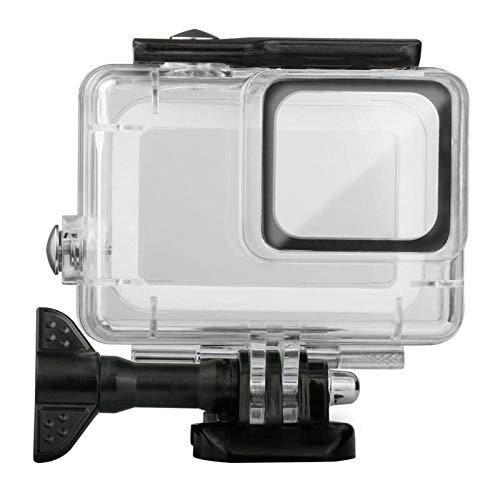 Acrylic 45m Underwater Waterproof Case Cover Housing for Gopro Hero 7 White Silver Action Camera