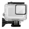 Acrylic 45m Underwater Waterproof Case Cover Housing for Gopro Hero 7 White Silver Action Camera view 1