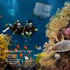 Acrylic 45m Underwater Waterproof Case Cover Housing for Gopro Hero 7 White Silver Action Camera view 3