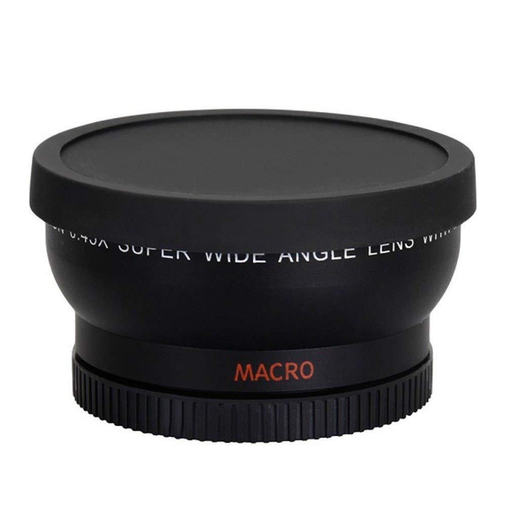 58mm 0.45X Wide Angle Lens for Canon EOS 1000D 1100D 500D Rebel T1i T2i T3i L3EF