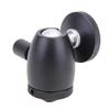 360 Mini 1/4" Hot Shoe Adapter Cradle Ball Head Holder Bracket Aluminum Alloy Mini Ballhead with Lock 70 * 50 * 35mm L3FE view 3