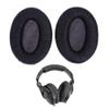 1 Pair Black Replacement Ear Pads Protein Leather Ear Cushions for Sennheiser HD280 HD 280 Pro Headphones L3FE view 2