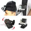 360 Rotatable Multi-Functional Backpack Clip with Screw Black Portable Camera Clip for GoPro Hero 4/3+/ 3/2/1 view 2