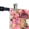 10x8ft Pink Rose Floral Wedding Backdrop Bridal Shower Background Birthday Party Decoration Photo Booth Props D-8059 view 3