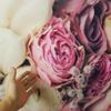 10x8ft Pink Rose Floral Wedding Backdrop Bridal Shower Background Birthday Party Decoration Photo Booth Props D-8059 view 4