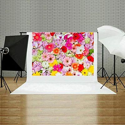 0.9 X 1.5M Photo Background Flower Photography Party Backdrops Waterproof Studio Video Photography for New Born Baby Wedding