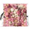10x10ft Pink Rose Floral Wedding Backdrop Bridal Shower Background Birthday Party Decoration Photo Booth Props D-8059 view 1