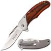Personalized Laser Engraved Pocket Knife, Fathers Day, Groomsmen Gift, Graduation Gifts, Gifts for Men Free Engraving Gifts for Men Free Engraving (ER-A957BR) view 1
