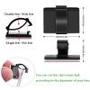 Cable Clips Adhesive Cord Organizer, Management 3M Cable Ties Wire Clips Organizer Cable Clamp Holders for Desk Car Tables PC Laptop TV Home Office Walls (0.75"x0.6", 30pcs, Black) view 4