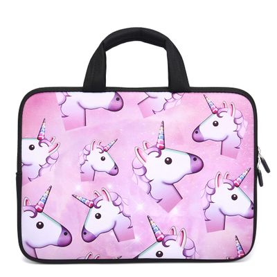 11" 11.6" 12" 12.1" 12.5" inch Laptop Carrying Bag Chromebook Case Notebook Ultrabook Bag Tablet Cover Neoprene Fit Samsung Google Acer HP DELL Lenovo Asus (11 11.6 12.1 12.2 inch, Unicorns)