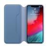 Apple iPhone Xs Max Leather Folio Case - Cornflower view 3