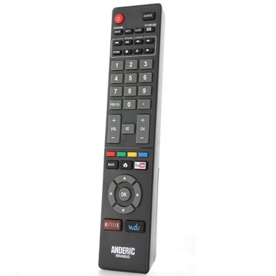 Anderic RR409UD for Magnavox/Sanyo TV Remote Control | NH409UD | NH410UP..
