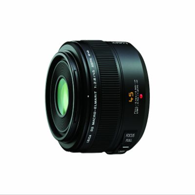 PANASONIC LUMIX G LEICA DG MACRO-ELMAR LENS, 45MM, F2.8 ASPH., PROFESSIONAL MIRRORLESS MICRO FOUR THIRDS, MEGA OPTICAL I.S., H-ES045 (USA BLACK) (Renewed)