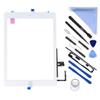 New Touch Screen Digitizer Repair Kit for iPad 9.7" 2018 iPad 6 6th Gen A1893 A1954 Touch Screen Digitizer Replacement with Home Button(Not Include LCD) +Pre-Installed Adhesive + Tools (White) view 1