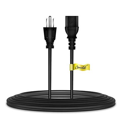 Omilik 6FT/1.8M UL Listed AC Power Cord Outlet Socket Cable Plug Lead for Presonus Eris E5 Eris E8 Sceptre S8 Sceptre S6 Studio Monitor
