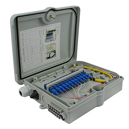 SC/LC/Connectors FTTH Fiber Terminal Box 8/12/24/48/ cores Ports Fiber Optic Distribution Box (48 core, SC)