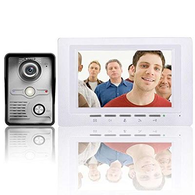 7 inch TFT LCD Video Intercom Doorbell Door Phone Monitor Camera Night Vision