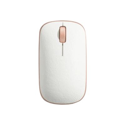 Azio Retro Classic Bluetooth Mouse (Posh) - Wireless, Genuine Leather Topped with Pixart Precision Tracker