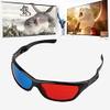 2019 New Universal 3D Plastic Glasses Black Frame Red Blue 3D Visoin Glass for Dimensional Anaglyph Movie Game DVD Video TV view 1