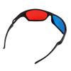 2019 New Universal 3D Plastic Glasses Black Frame Red Blue 3D Visoin Glass for Dimensional Anaglyph Movie Game DVD Video TV view 4