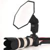 20/30cm Universal Flash Light Softbox Octagon Portable Diffuser for Camera Speedlight Photo Studio Photography view 1