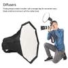 20/30cm Universal Flash Light Softbox Octagon Portable Diffuser for Camera Speedlight Photo Studio Photography view 2