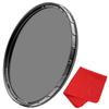 39mm X2 CPL Circular Polarizing Filter for Camera Lenses - AGC Optical Glass Polarizer Filter with Lens Cloth - MRC8 - Nanotec Coatings - Weather Sealed by Breakthrough Photography view 1