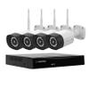 (2024 Upgraded Ver.) [8CH] Crystal Vision CVT808N-41C 1080P Full HD Wireless Surveillance System NVR CCTV w/ 2TB HDD, 4 x Floodlight Audio Cameras view 1