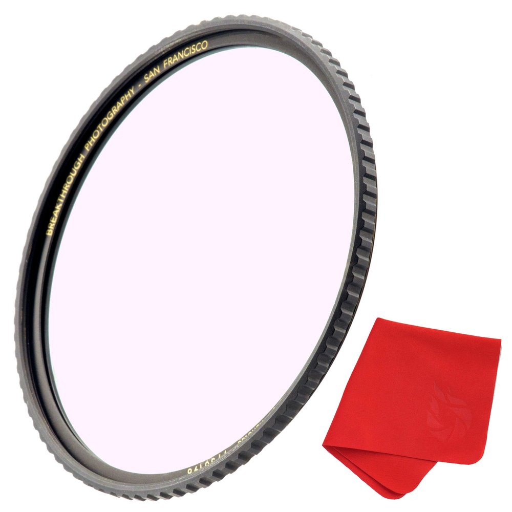 105mm Night Sky Light Pollution Reduction Filter for Camera Lenses with MRC16, Nanotec Coatings, Ultra-Slim, Traction Frame, Weather-Sealed by Breakthrough Photography