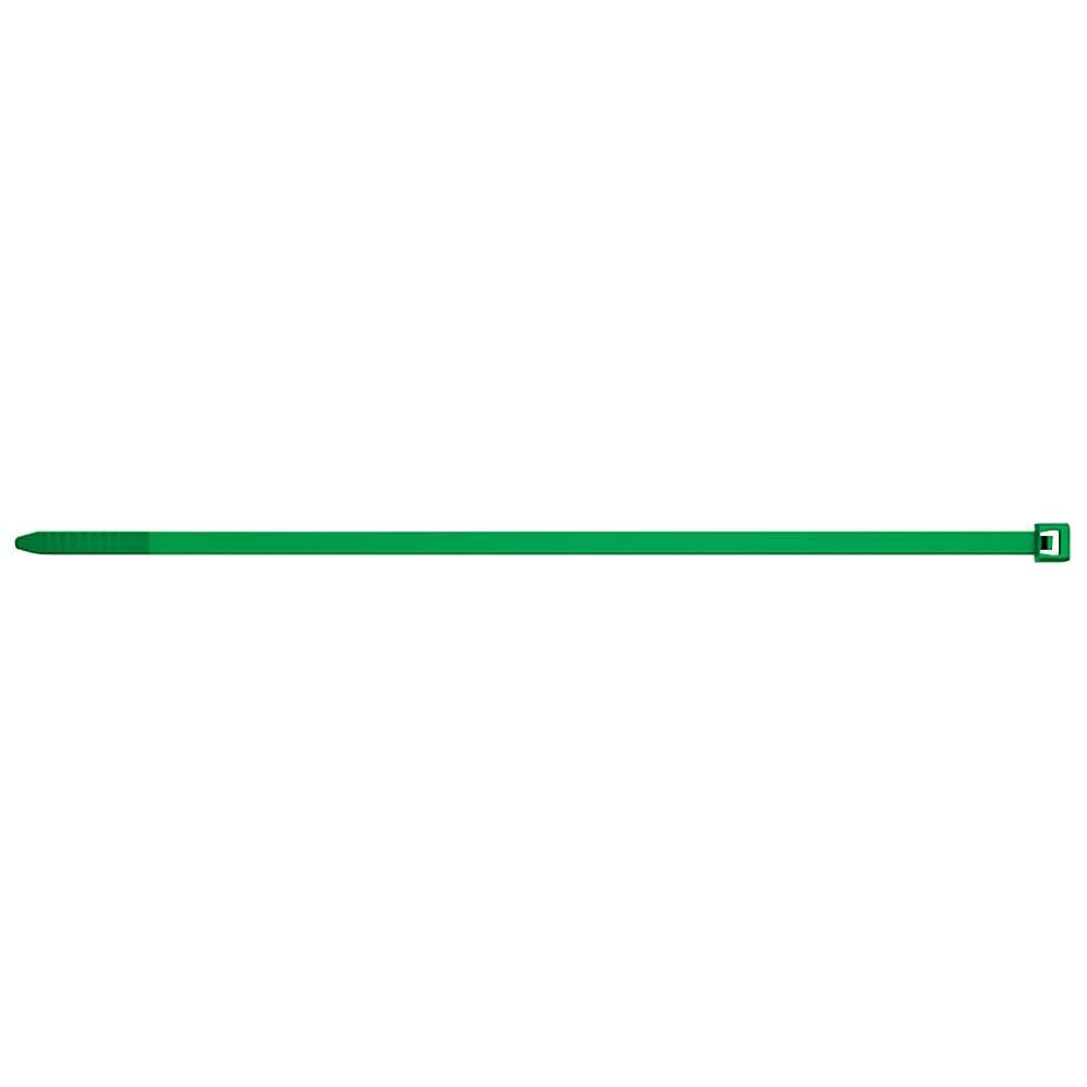 fischer 543926 Kabelbinder BN/UBN GBN 2.5 x 200 Cable Ties Green, Grey