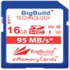 BigBuild Technology 16GB UHS-I U3 95MB/s Memory Card for Nikon 1 J1/S1/V2 CoolPix Series Including A10/100/300/900, B500/700, P900/1000, W100/300, AW130 Camera view 1
