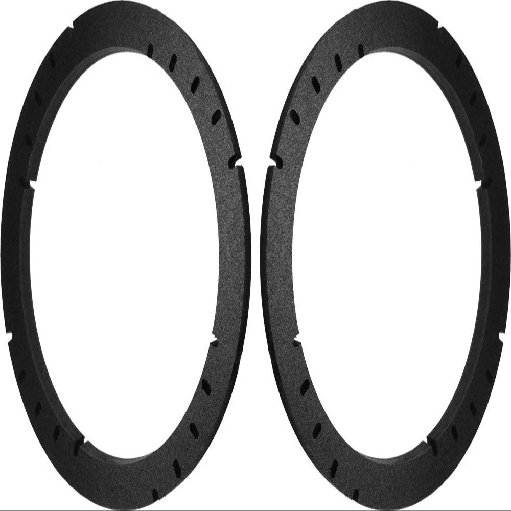 6.5" 6 1/2" Speaker Spacers Depth Extender Extending Rings - 3/4" thick - ID: 5 1/2" OD: 6 5/8" - 1 Pair - SSK65XK - Stackable - Perfect For Framing Fiberglass Enclosures