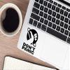 Dont Panic Sticker Vinyl Decal for Laptop - Car - Wall - Notebook Black White Holographic Send in Envelope view 1