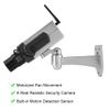 Fake Security Camera, Dummy Fake Surveillance Camera Auto Movement Dummy Camera for Indoor and Outdoor for Dummy Electric Camera view 3