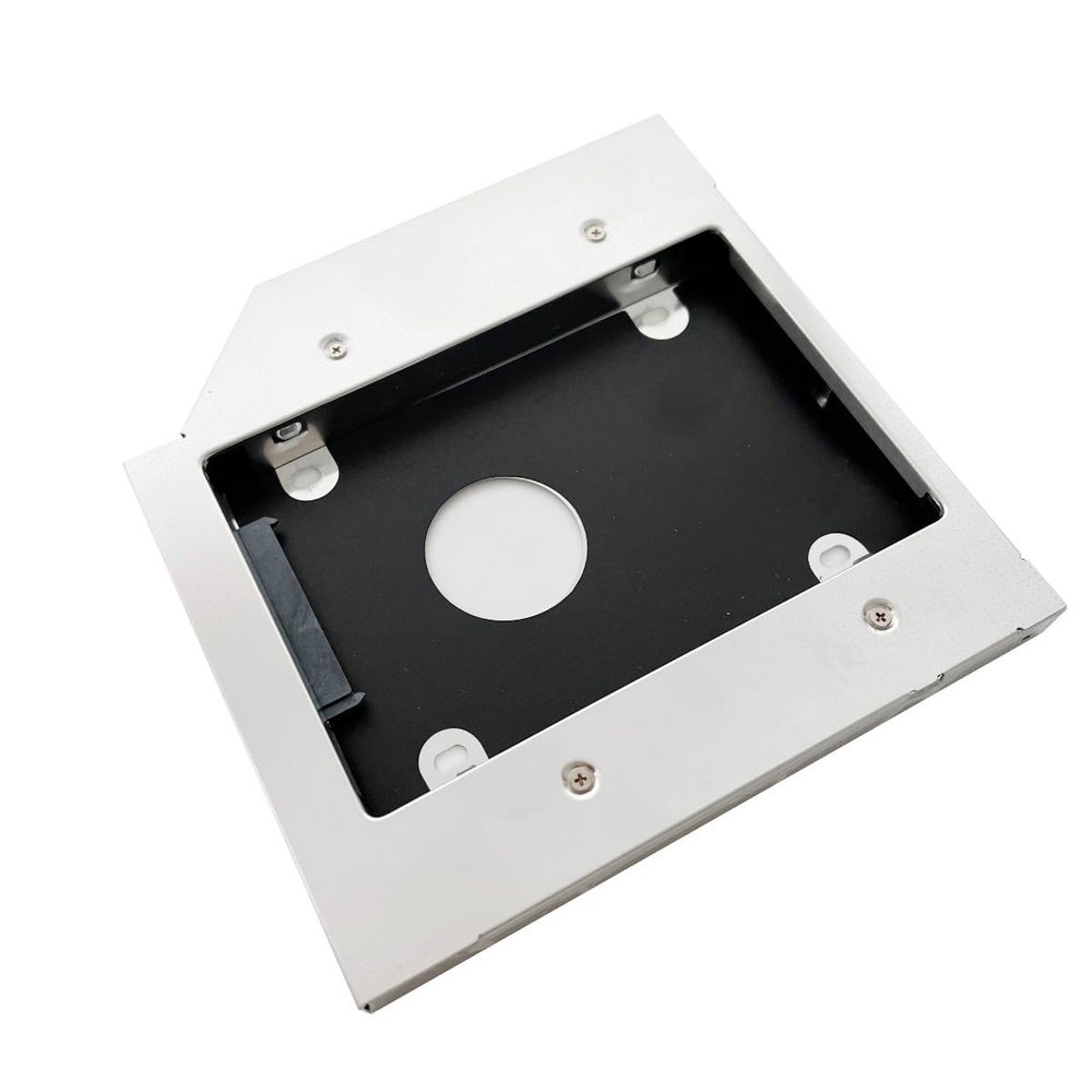 2nd SATA HD HDD SSD Frame Hard Drive Optical Bay Caddy Frame Tray for HP ProBook 6560b 6565b