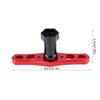 Dilwe RC Wheel Nut Wrench, 17mm Model Metal Accessory Wrench Tool for RC Car view 2