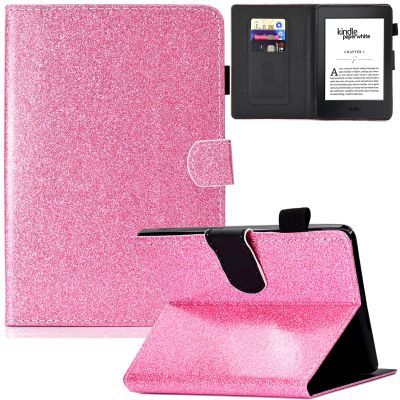 Artyond Case for Kindle Paperwhite, Slim Lightweight PU Leather Card Slots with Auto Sleep/Wake Case for Amazon Kindle Paperwhite 123 (Fits All 2012, 2013, 2015 and 2016 Versions), Pink