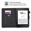 Artyond Case for Kindle Paperwhite, Slim Lightweight PU Leather Card Slots with Auto Sleep/Wake Case for Amazon Kindle Paperwhite 123 (Fits All 2012, 2013, 2015 and 2016 Versions), Purple view 3