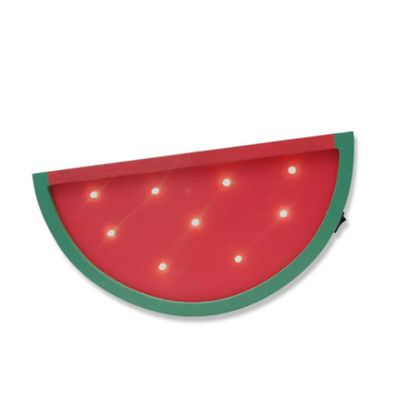 3D Fruit Light Wood DIY Watermelon Shape Children Home Decor Light