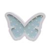 Children's Room Decorative Wood Lamp, Cute Baby Sleeping Lamp Wooden Table Wall Decor Lights Kids Room Decorations (blue Butterfly) view 1