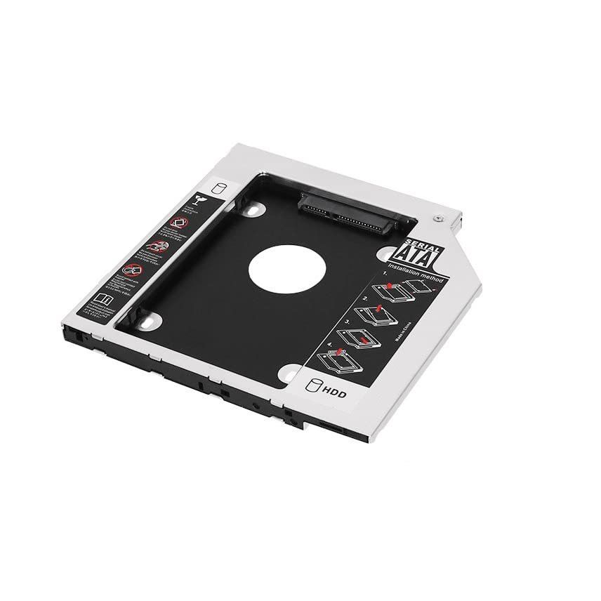2nd SSD HDD Hard Drive Optical Bay Enclosure Caddy Frame Tray for HP 15-au172tx 17-bs057cl 15-ay103TX