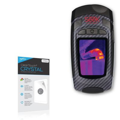 BoxWave Screen Protector Compatible with Seek Thermal RevealPRO - ClearTouch Crystal (2-Pack), HD Film Skin - Shields from Scratches
