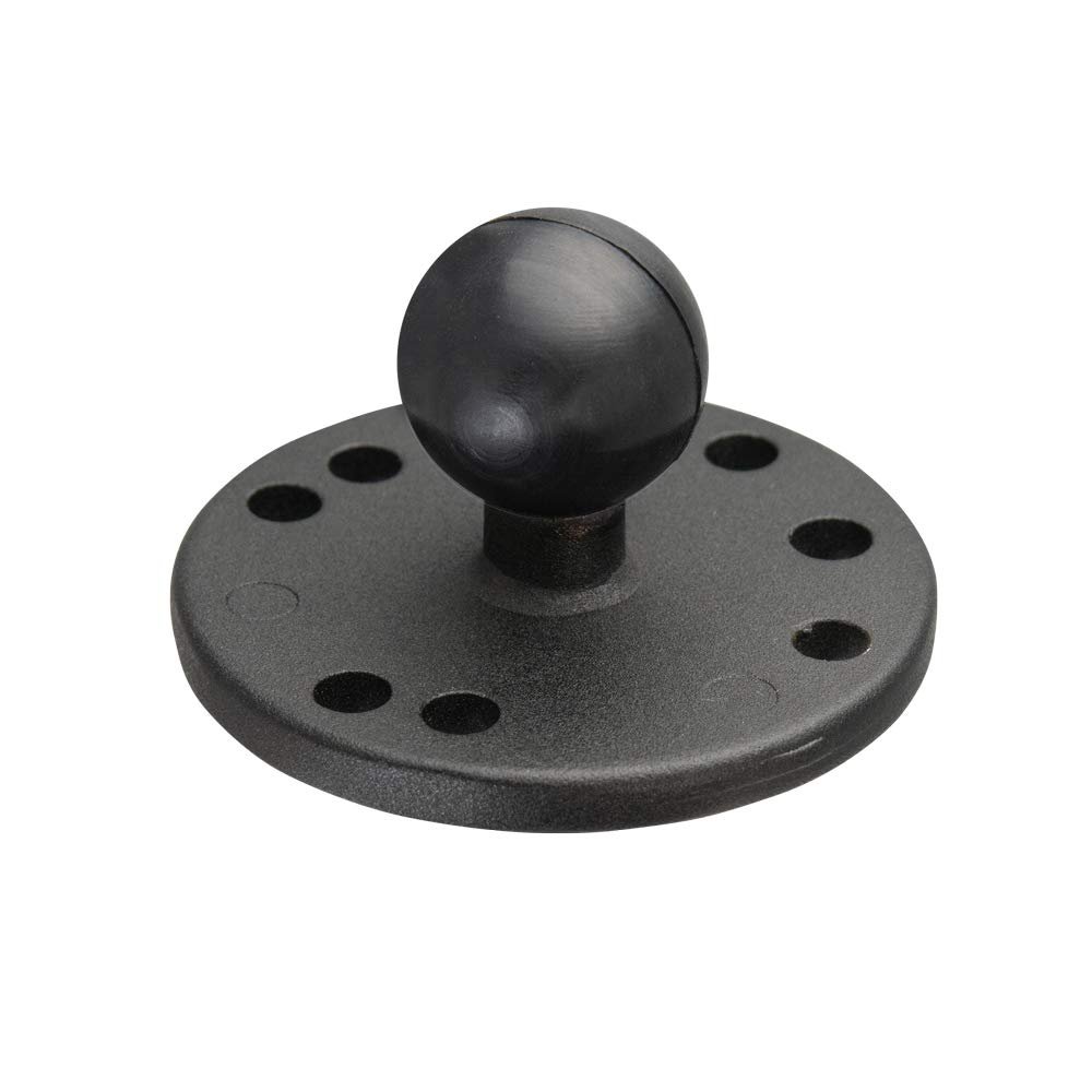 Arkon Circular Metal 25mm (1 inch) Ball to 4 Hole AMPS Adapter for Arkon Robust Mount Series Retail Black