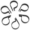 Yosoo Nylon Plastic P Fasteners Clips Clamps Assorted Box for Cable Conduit Kit(200pcs)(Black) view 4