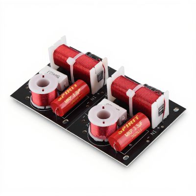 ASHATA 2 Way 2 Unit Hi-Fi Sound Filter Audio Module Board, Speaker Frequency Dividers Crossover Filters, 150W, 4-8, 3200Hz, 2 Channels, Part Number: ASHATA3ryebni80q