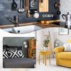 Coby WiFi Wall-Mount Holder, Wall-Outlet Router Mount with Cable Management, No-Screw Hidden Storage Stand Compatible with Google Home WiFi Devices & Smart Speakers, Black view 2