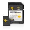 Humminbird 600009-8 LakeMaster Midsouth States Plus V3 Digital GPS Maps Micro Card , Black view 1